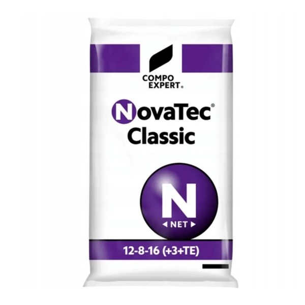 Nawóz COMPO NOVATEC CLASSIC 12-8-16(+3+TE) 25 kg